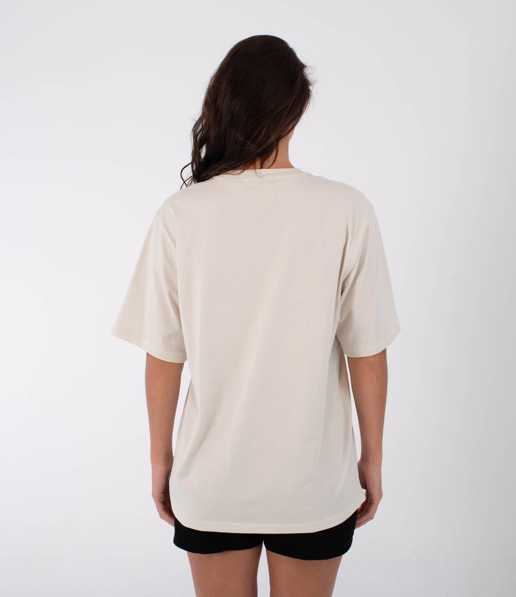 Light Gray טי שירט קצרה לנשים Urban Tide Hurley HURLEY