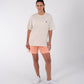 Light Gray טי שירט קצרה לנשים Urban Tide Medusa HURLEY