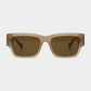 Dark Olive Green משקפי שמש לנשים Geometric Frame ALLSAINTS