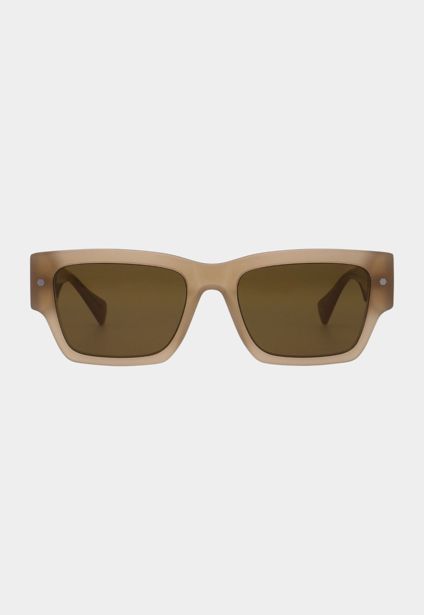 Dark Olive Green משקפי שמש לנשים Geometric Frame ALLSAINTS