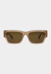 Dark Olive Green משקפי שמש לנשים Geometric Frame ALLSAINTS