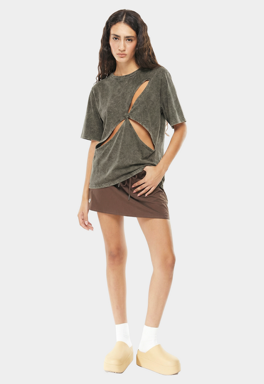 טי שירט קאט אאוט לנשים Ariel