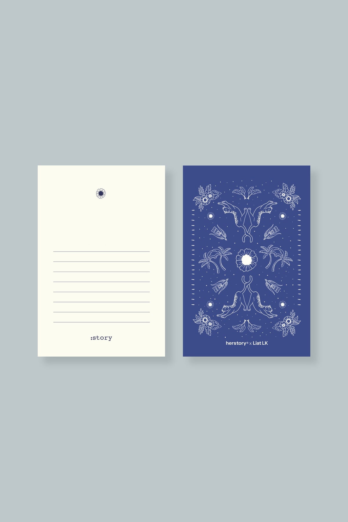 Seashell גלויה The Manifesto Card Set HERSTORY