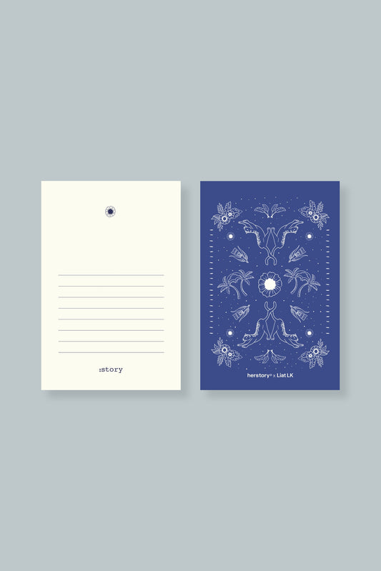 Seashell גלויה The Manifesto Card Set HERSTORY
