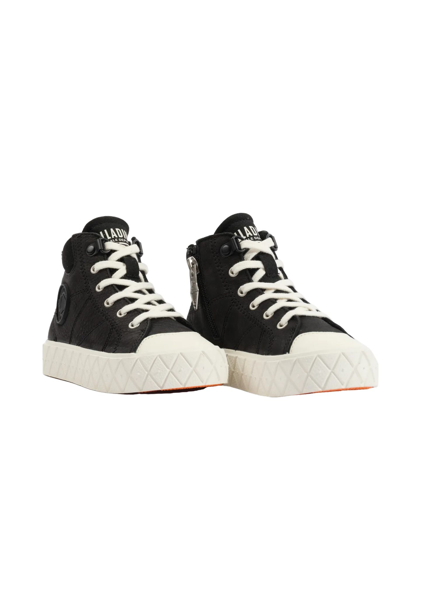 Light Gray ACE KIDS LO CUFF BLACK/WHITE סניקרס PALLADIUM