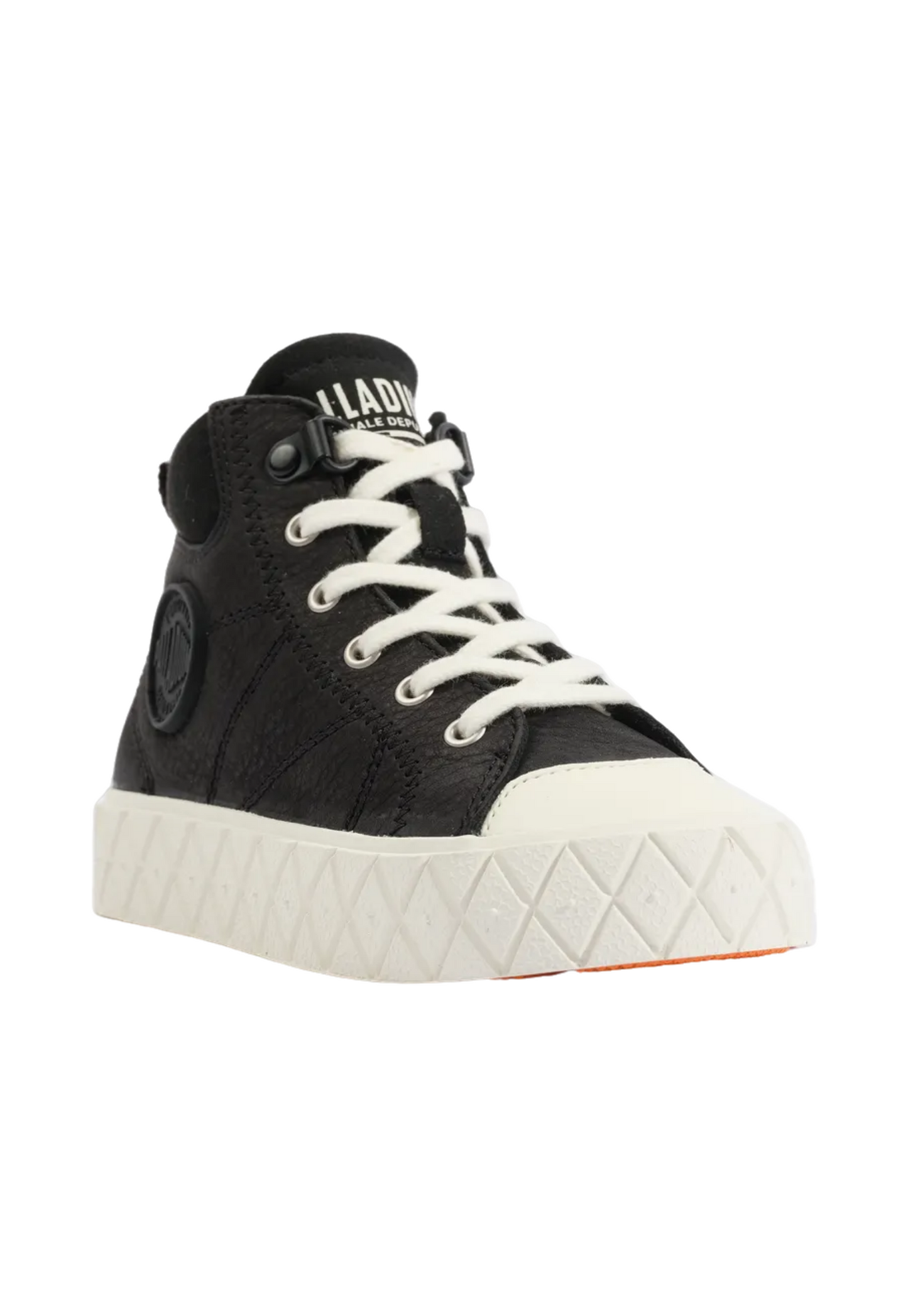 Light Gray ACE KIDS LO CUFF BLACK/WHITE סניקרס PALLADIUM