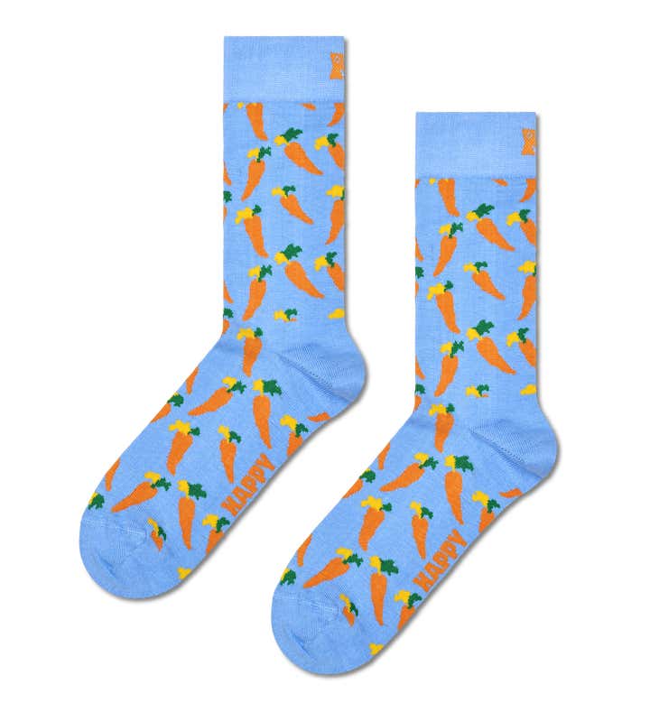 Sky Blue זוג גרביים Carrot HAPPY SOCKS