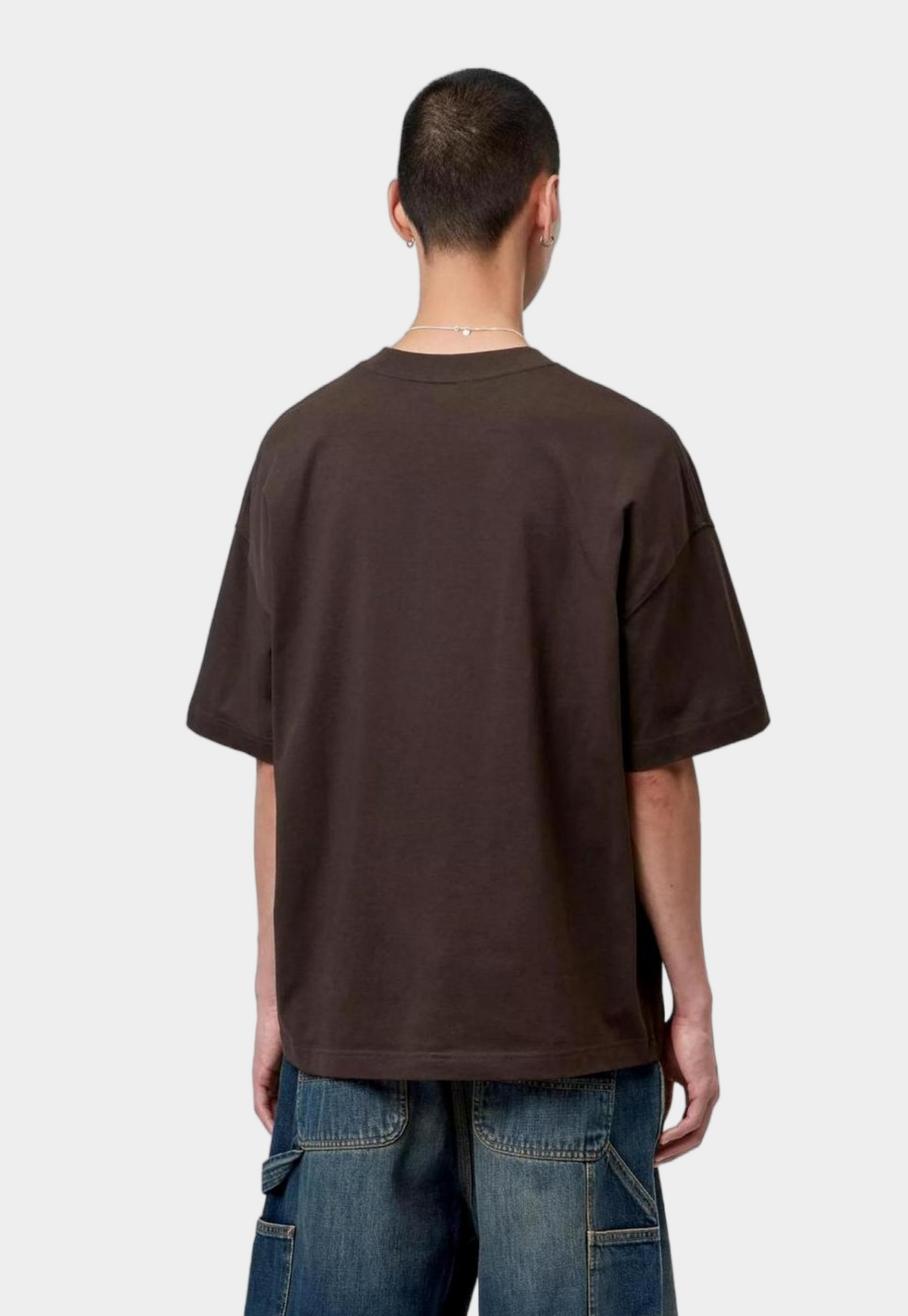 Lavender טי שירט קצרה גברים S/S Signature Script CARHARTT WIP