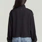 Dark Slate Gray חולצה מכופתרת ארוכה לנשים Anorak Shirt G STAR