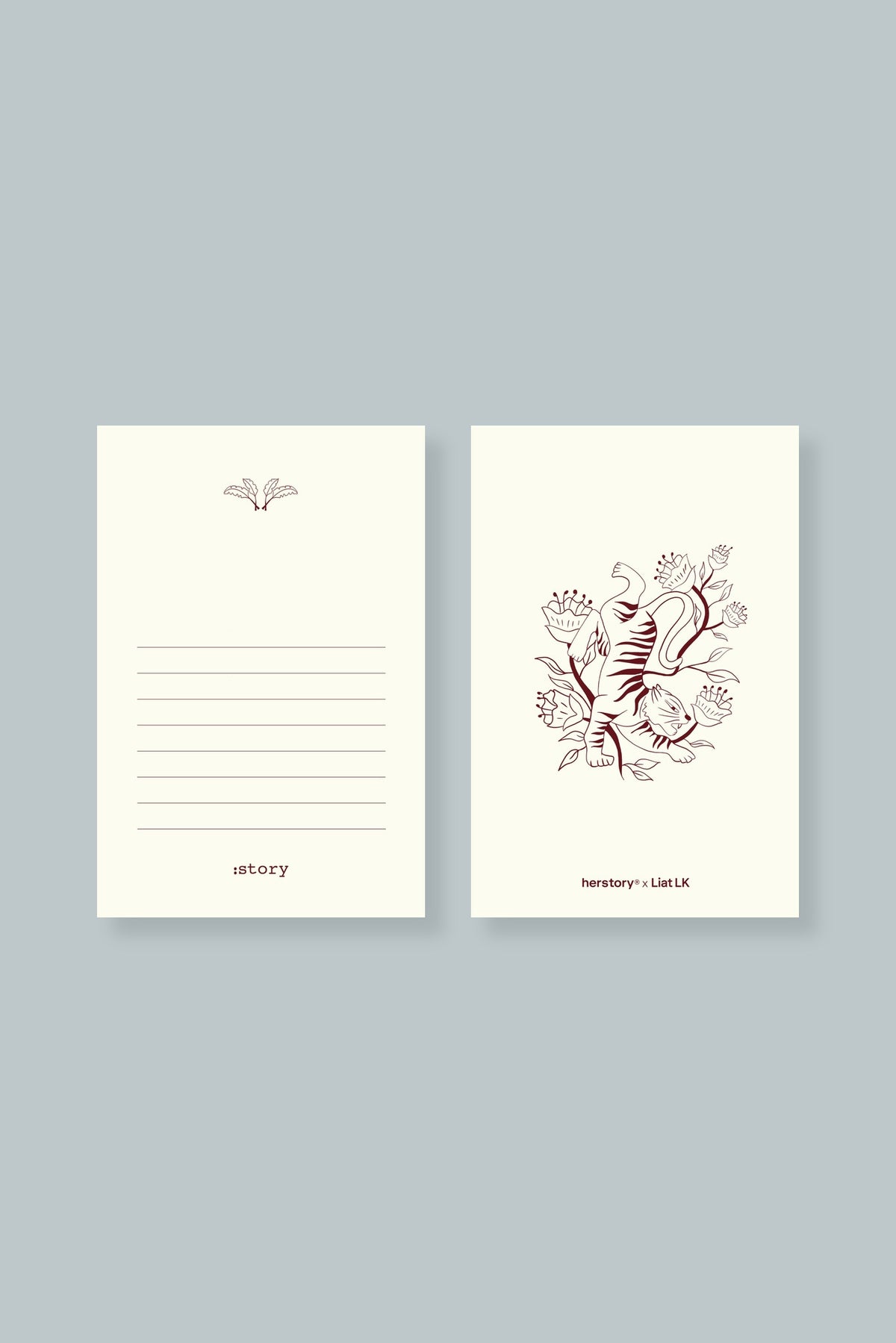 Seashell גלויה The Manifesto Card Set HERSTORY