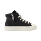 Dark Slate Gray ACE KIDS LO CUFF BLACK/WHITE סניקרס PALLADIUM