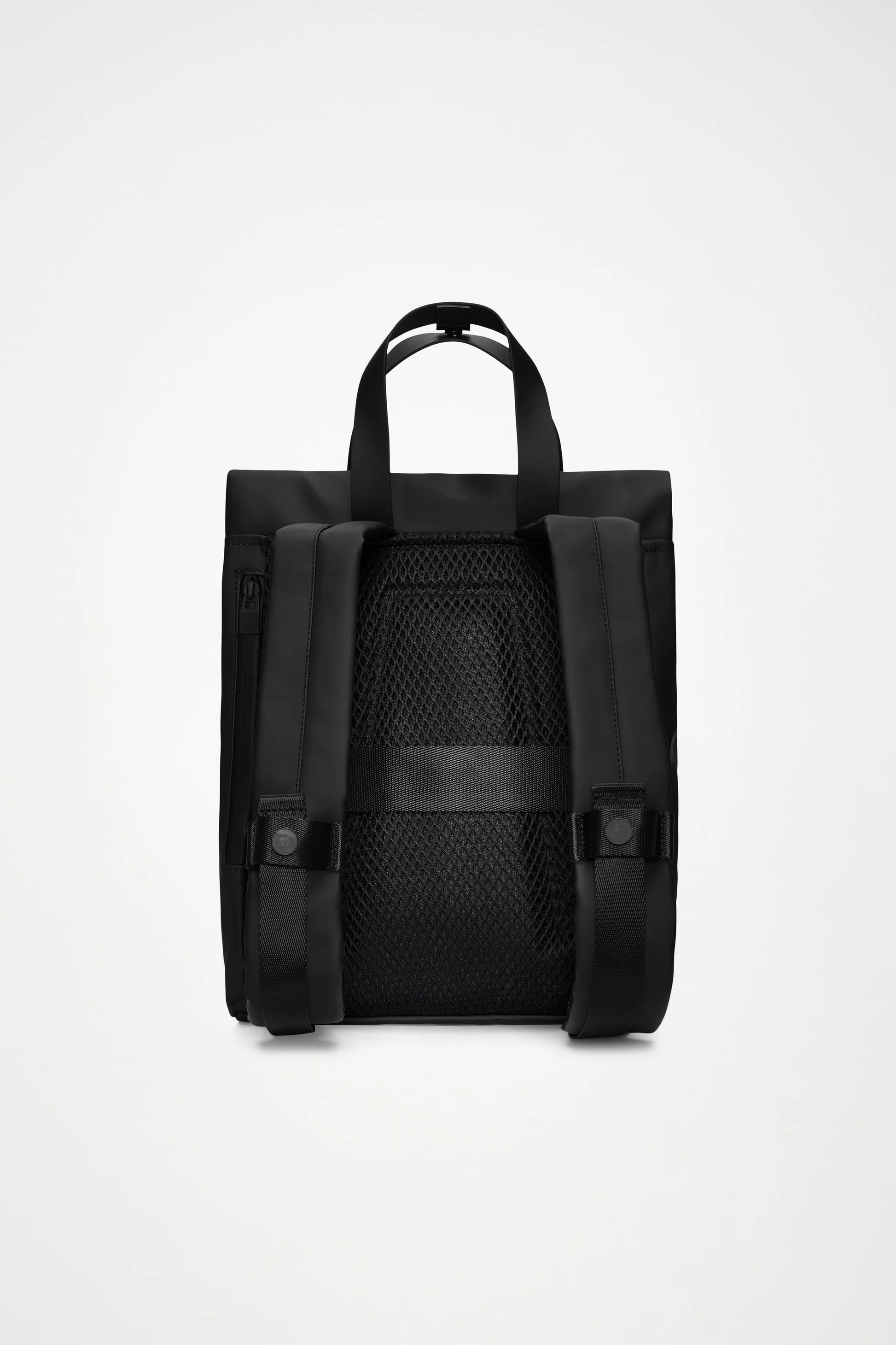Black תיק גב לגברים / נשים 2 Way Tote Backpack Mini RAINS