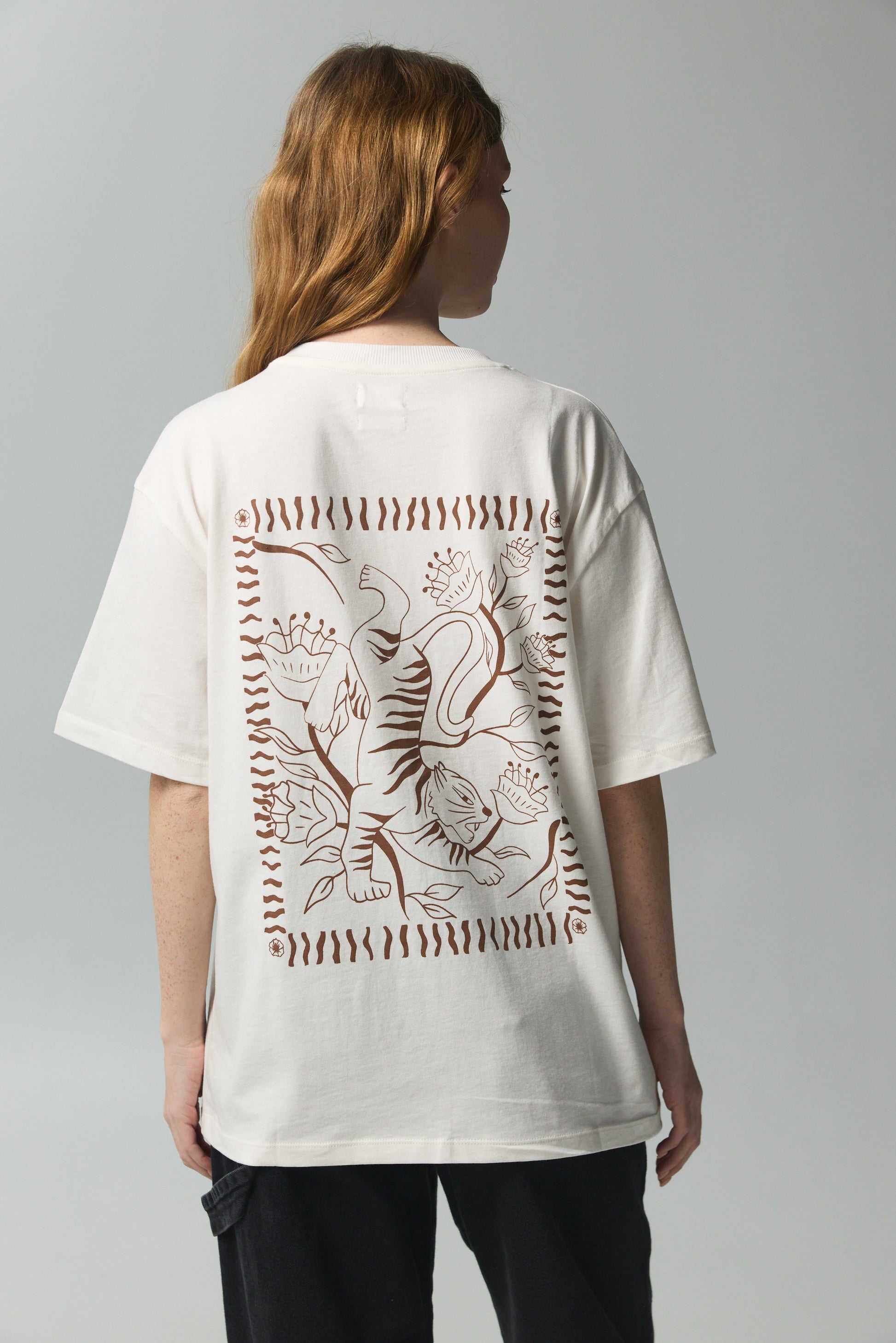 Dark Gray טי שירט קצרה The Speak Up Tee HERSTORY