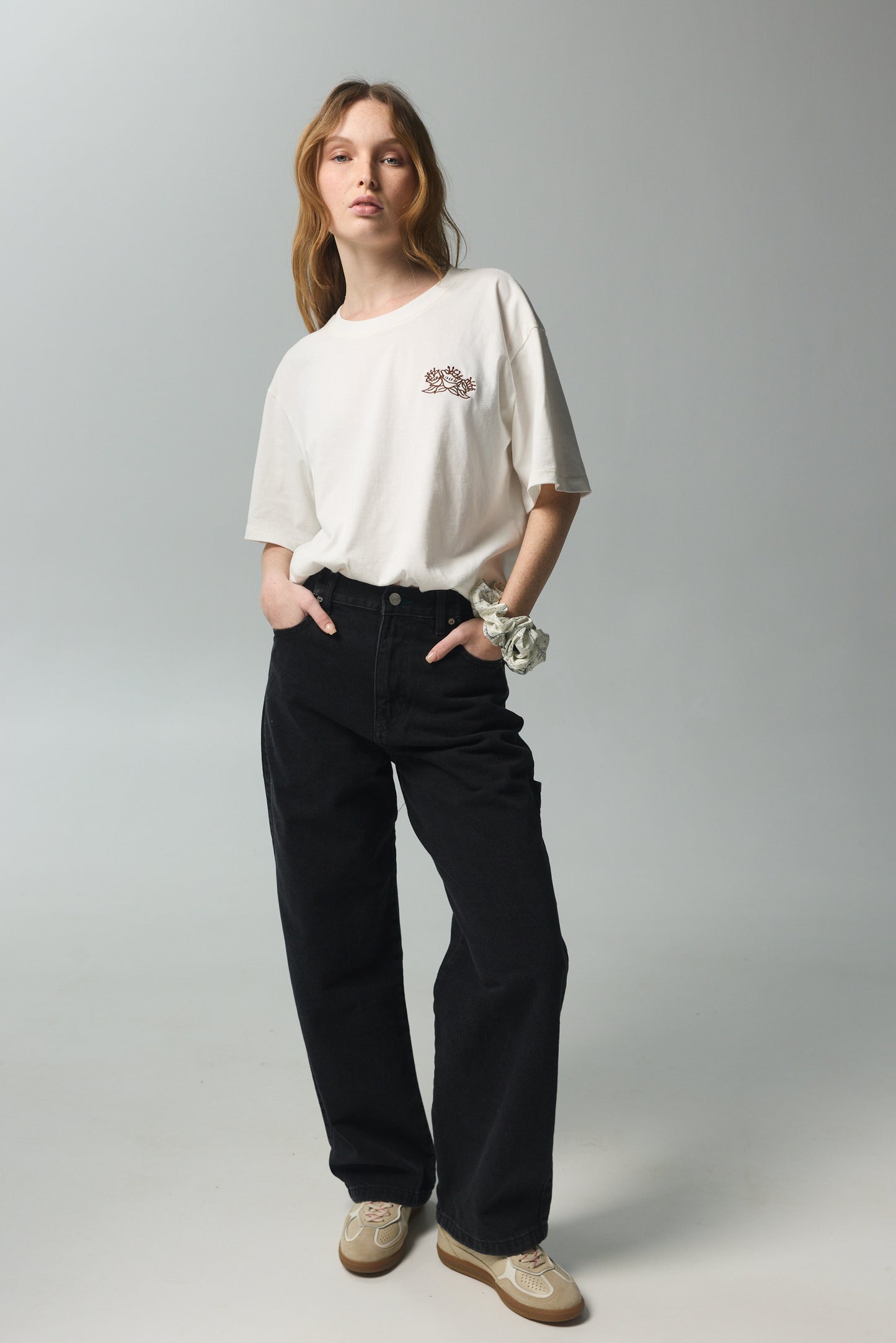 Gray טי שירט קצרה The Speak Up Tee HERSTORY