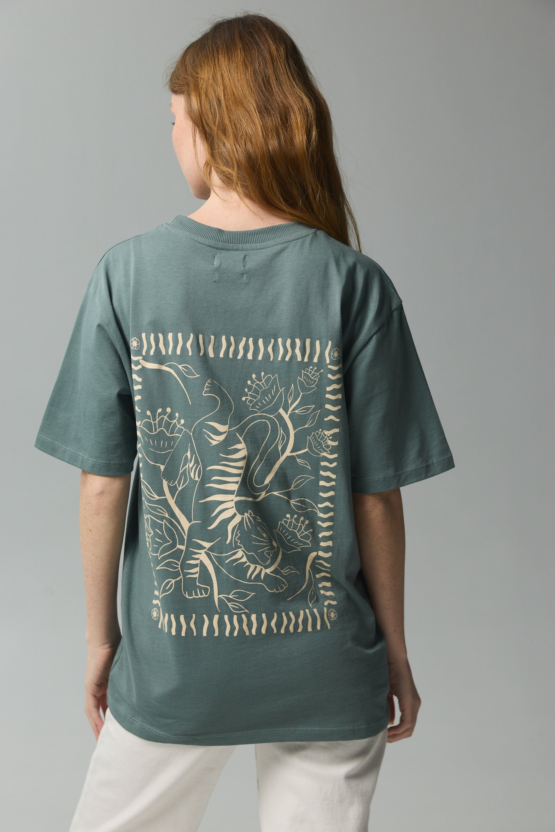 Dark Gray טי שירט קצרה The Speak Up Tee HERSTORY