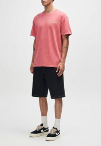 Lavender חולצת טי שירט קצרה לגברים Out Of Reach Tee Anthracite DEUS EX MACHINA