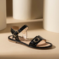 Sienna סנדלי עור לנשים Pardes Slides LAX