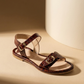 Wheat סנדלי עור לנשים Pardes Slides LAX