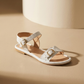 Tan סנדלי עור לנשים Pardes Slides LAX