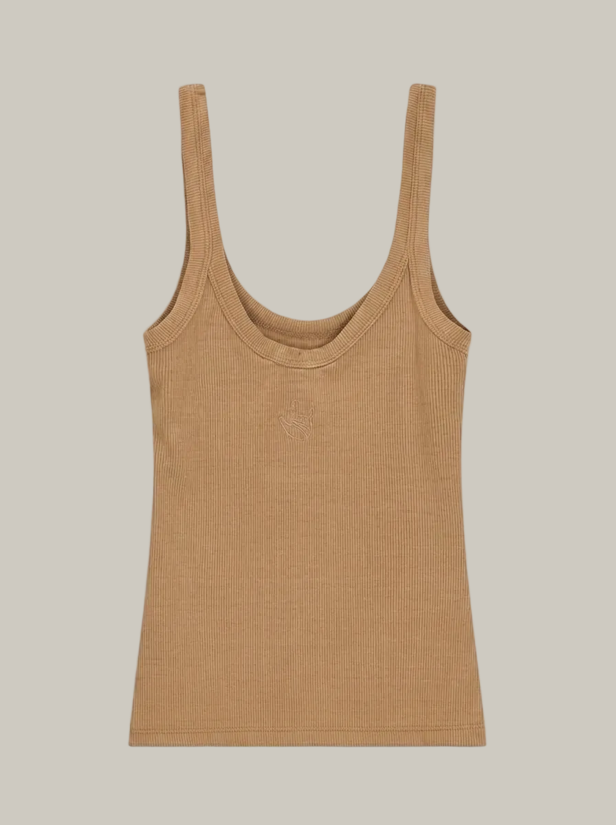 Rosy Brown THE SOUL TANK TOP גופיה EMILY