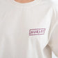 Light Gray טי שירט קצרה Boxifit Island לנשים HURLEY