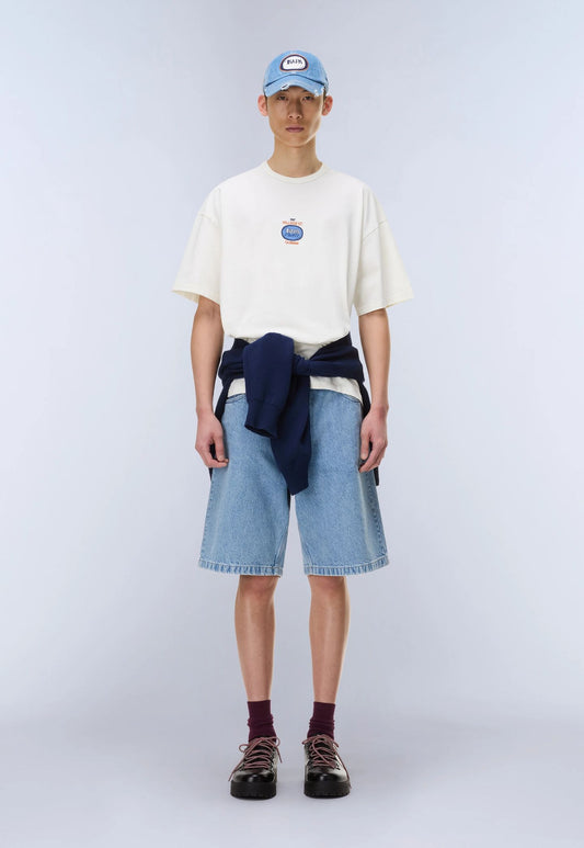 Light Gray טי שירט לגברים Krous NAPAPIJRI