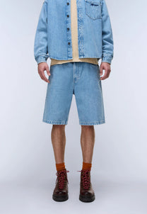 Light Gray מכנסי ברמודה לגברים Rambler -  Loose Fit NAPAPIJRI
