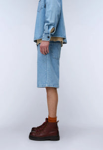Light Gray מכנסי ברמודה לגברים Rambler -  Loose Fit NAPAPIJRI