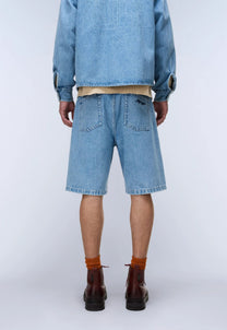 Light Gray מכנסי ברמודה לגברים Rambler -  Loose Fit NAPAPIJRI