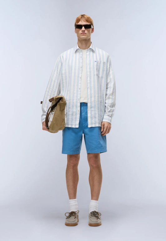 חולצה מכופתרת ארוכה לגברים Brolio