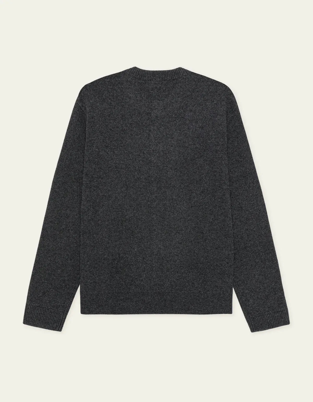 Dark Slate Gray קרדיגן לגברים Knitted Roundneck Cardigan LES DEUX