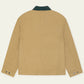 Dark Khaki ג'קט לגברים Twill Zipper Jacket LES DEUX