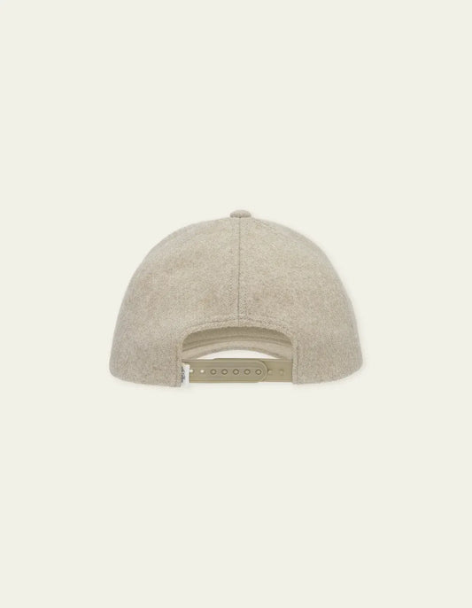 Gray כובע מצחיה לגברים Signature Wool Baseball Cap LES DEUX