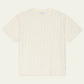 Antique White טי שירט קצרה לגברים Stripe Jacquard T-Shirt LES DEUX