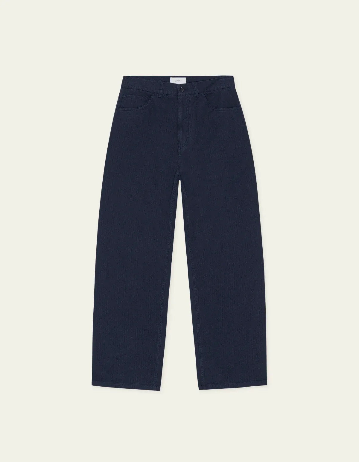 Dark Slate Gray מכנסיים ארוכים לגברים Roi Carpenter Herringbone Pants LES DEUX