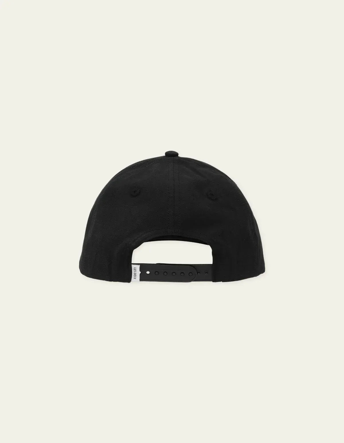 Black כובע מצחיה לגברים Deux Baseball Cap LES DEUX