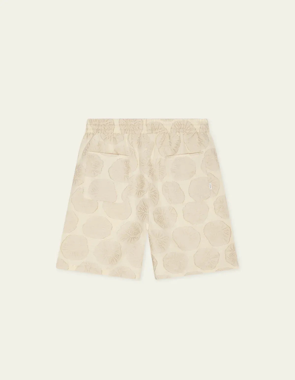 Light Gray מכנסיים קצרים לגברים Dahlia Jacquard Shorts LES DEUX