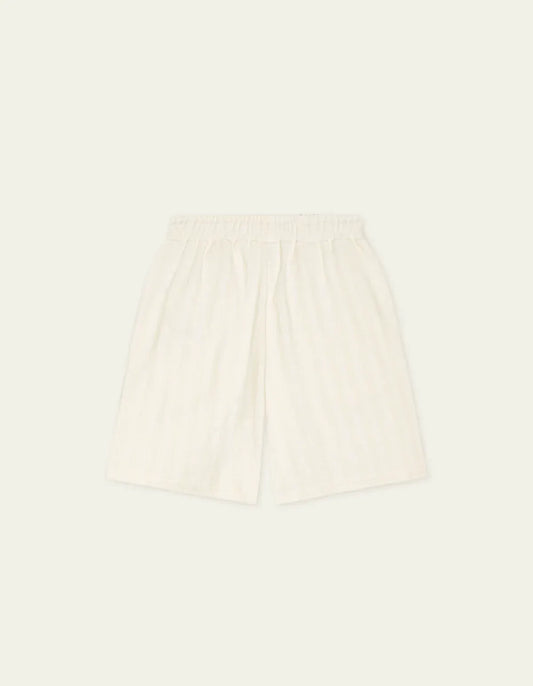 Seashell מכנסיים קצרים לגברים Stripe Jacquard Shorts LES DEUX