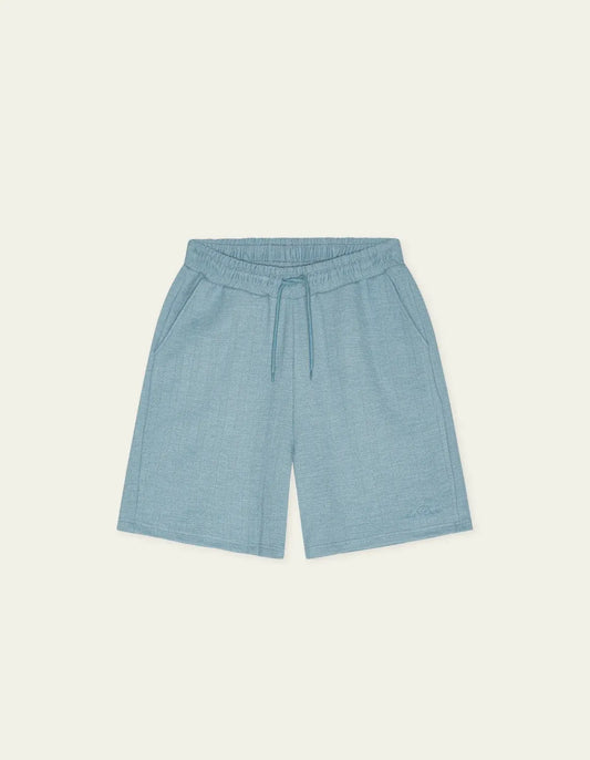 Dark Gray מכנסיים קצרים לגברים Stripe Jacquard Shorts LES DEUX
