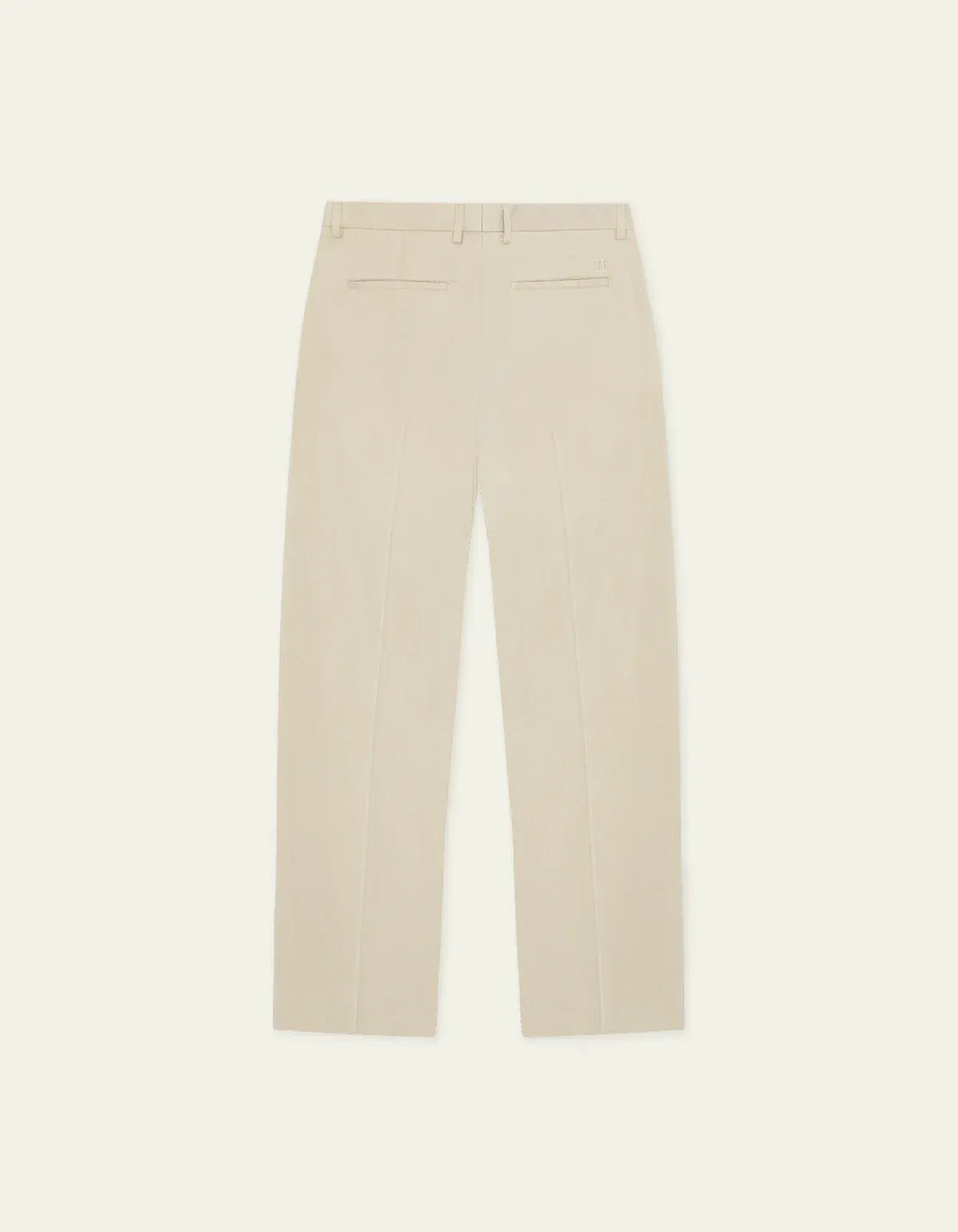 Gray מכנסיים ארוכים לגברים Pleated Twill Suit Pants LES DEUX