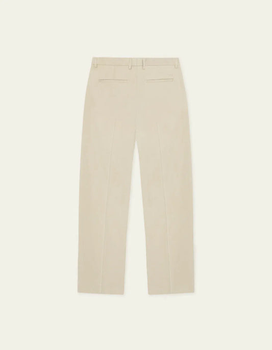 Gray מכנסיים ארוכים לגברים Pleated Twill Suit Pants LES DEUX