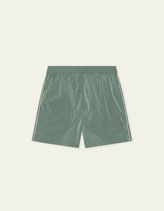 Dim Gray מכנסיים קצרים לגברים Shiny Crisp Shorts LES DEUX