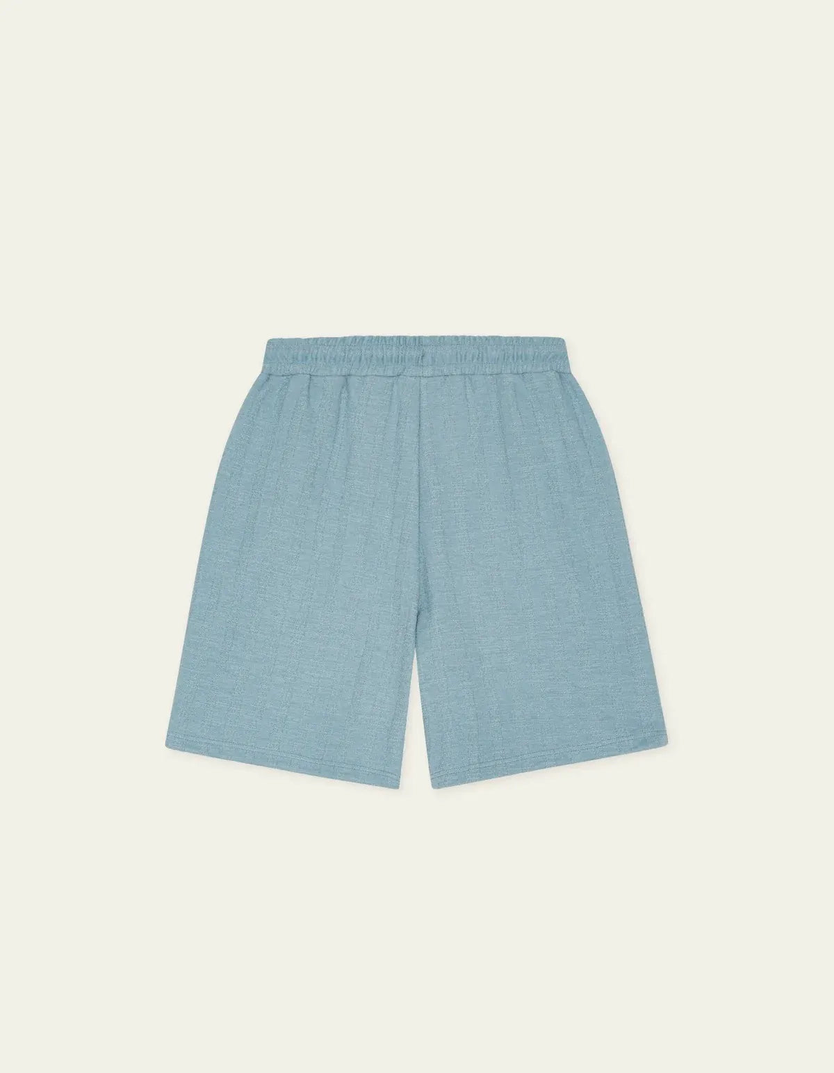 Dark Gray מכנסיים קצרים לגברים Stripe Jacquard Shorts LES DEUX