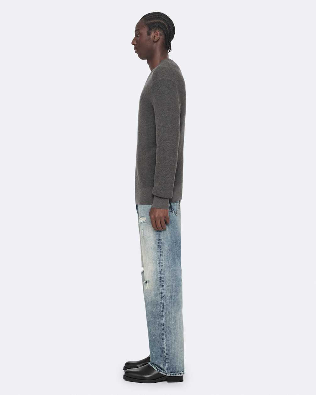 Dark Slate Gray סוודר לגברים Aspen ALLSAINTS