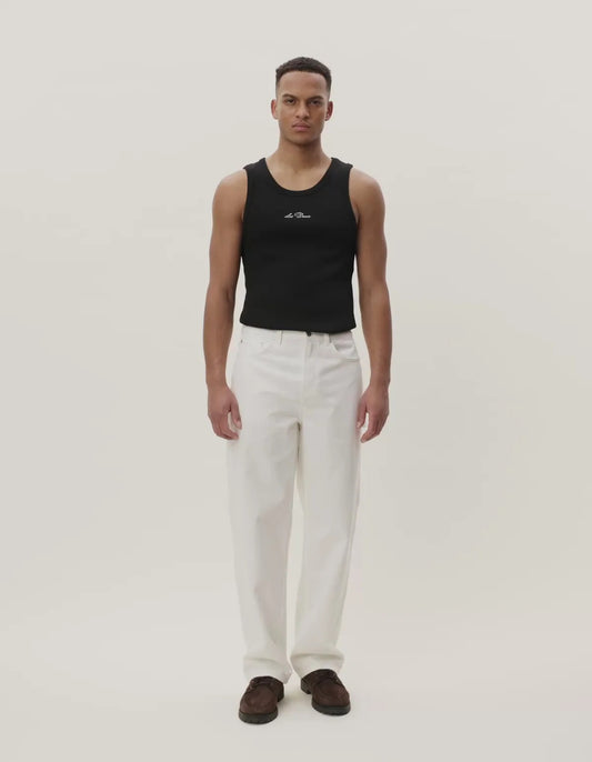 Light Gray ג'ינס ארוך לגברים Carpenter Jeans LES DEUX