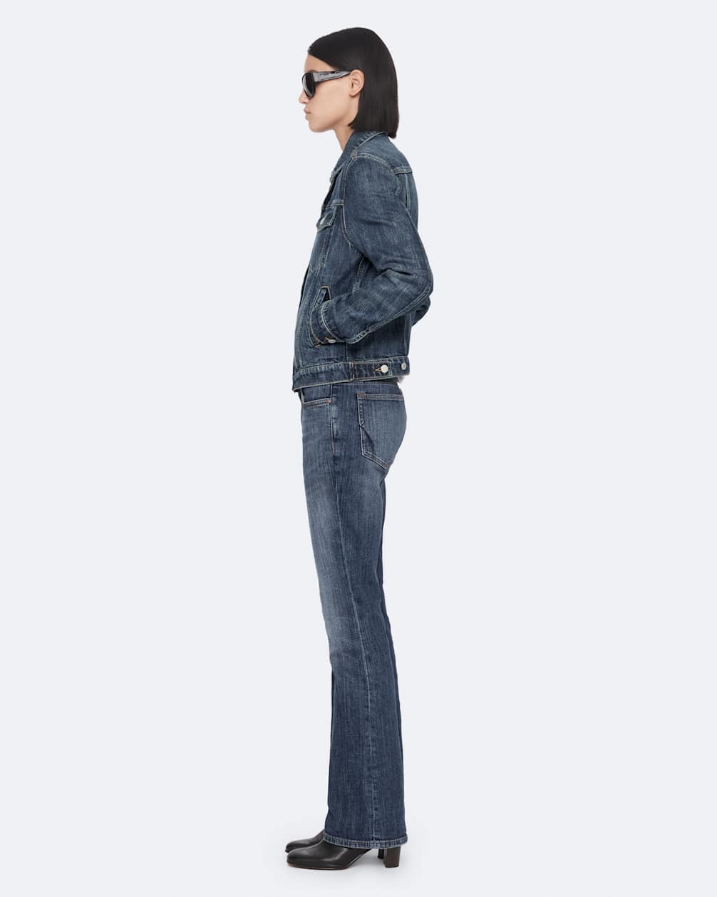 White Smoke ג'קט לנשים Regular Trucker ALLSAINTS