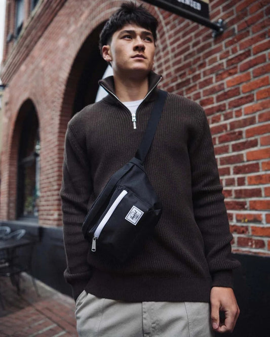 Black תיק פאוץ' Herschel Pop Quiz Hip Pack 3.5L HERSCHEL