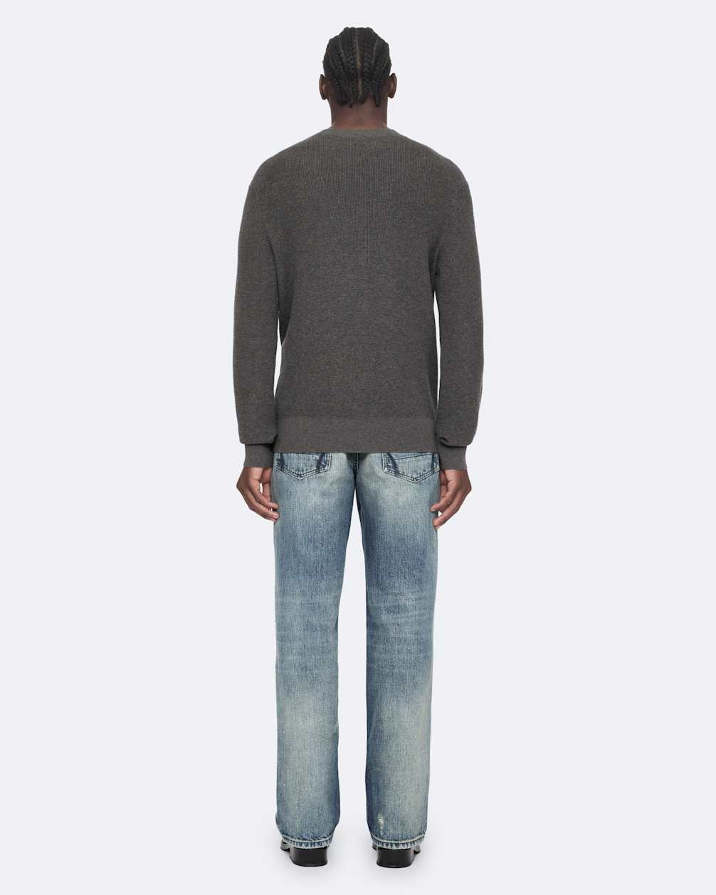 Dark Slate Gray סוודר לגברים Aspen ALLSAINTS