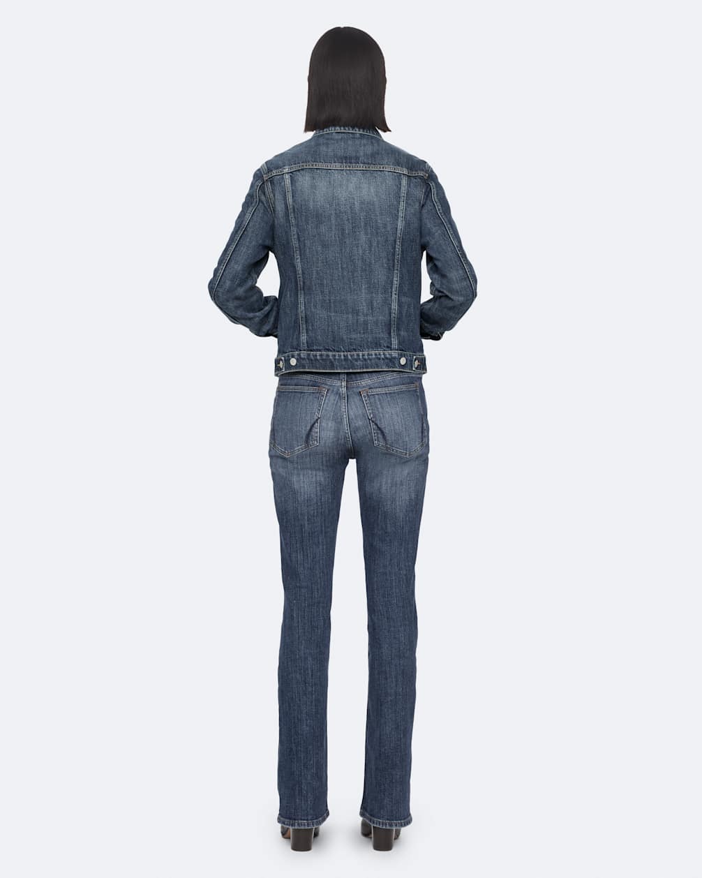 White Smoke ג'קט לנשים Regular Trucker ALLSAINTS