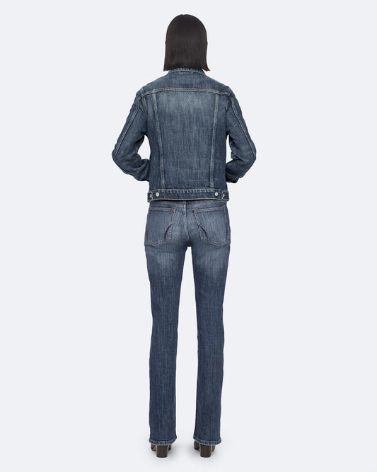 White Smoke ג'קט לנשים Regular Trucker ALLSAINTS